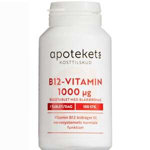 Apotekets B12-Vitamin sugetabletter