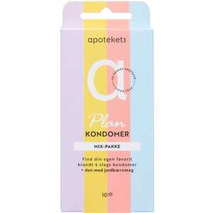 Apotekets PLAN Kondom Mix-pakke