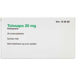 Tolosapo 20 mg 28 stk