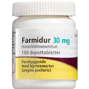 Farmidur 30 mg 100 stk