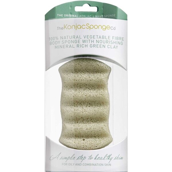 Konjac Sponge Premium Body (Grøn)