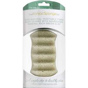 Konjac Sponge Premium Body (Grøn)