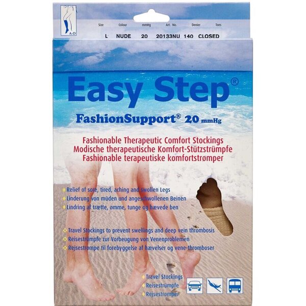 Easy Step FashionSupport Knæ (nude/lukket/L)