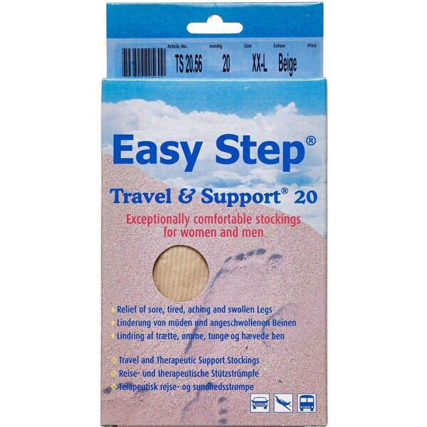 Easy Step Travel & Support knæstrømpe