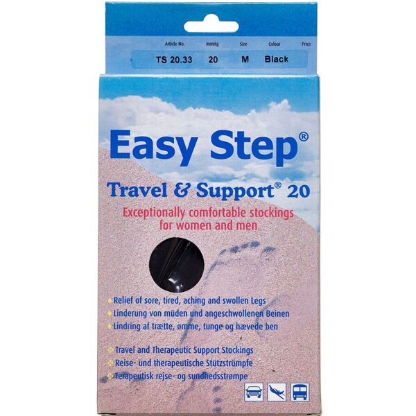 Easy Step Travel & Support Knæ (M/sort)