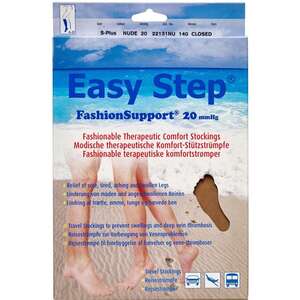 Easy Step FashionSupport Knæ (sort/lukket/S+)