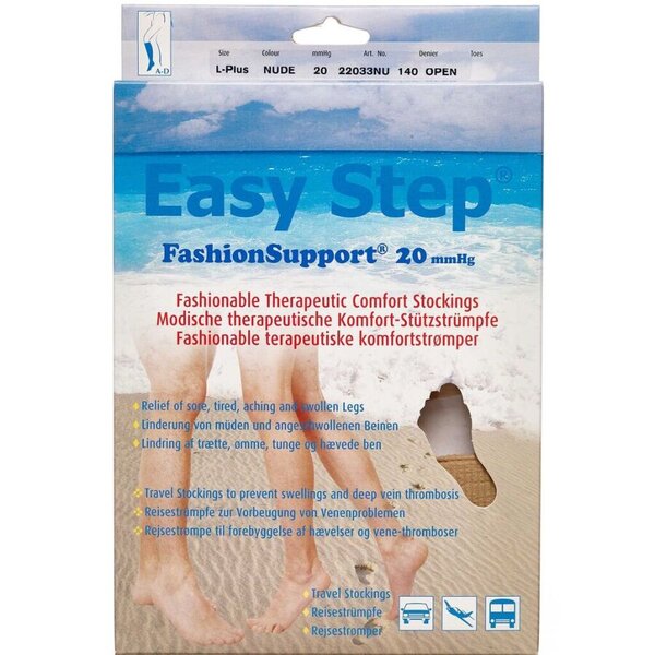 Easy Step FashionSupport Knæ (nude/åben/L+)