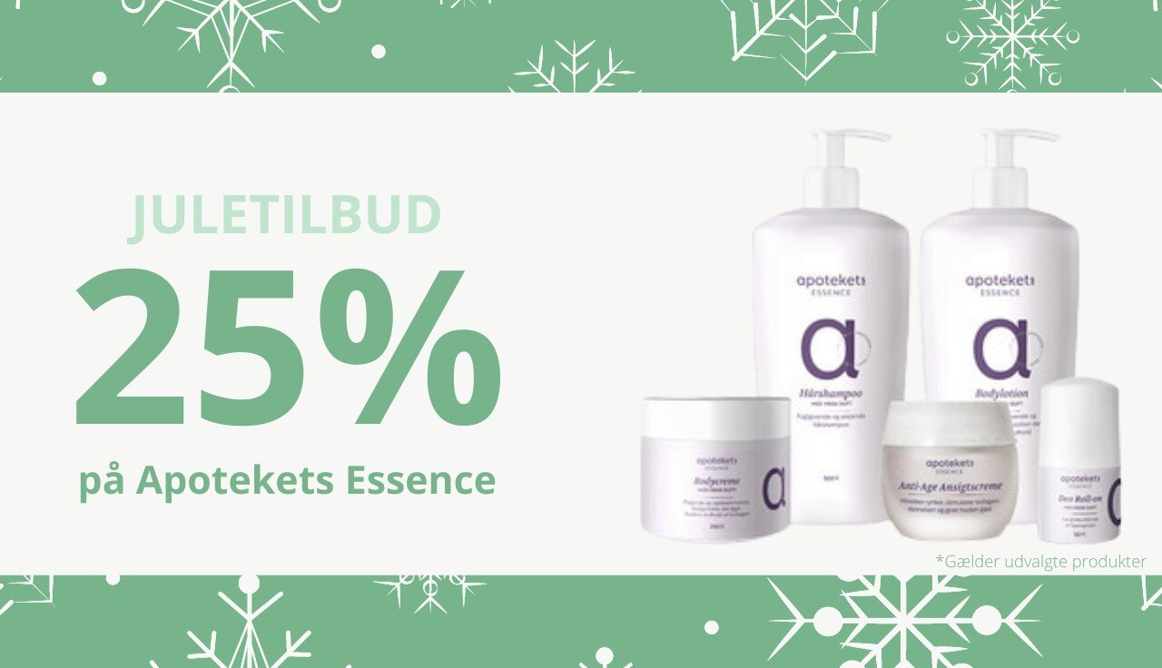 juletilbud på Apotekets essence kollektion