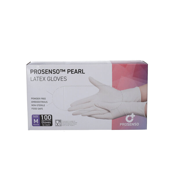 Prosenso Pearl Latexhandsker (M)