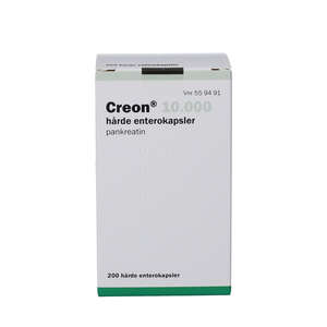 Creon Lipase 10.000 EP-e (PA) 200 stk