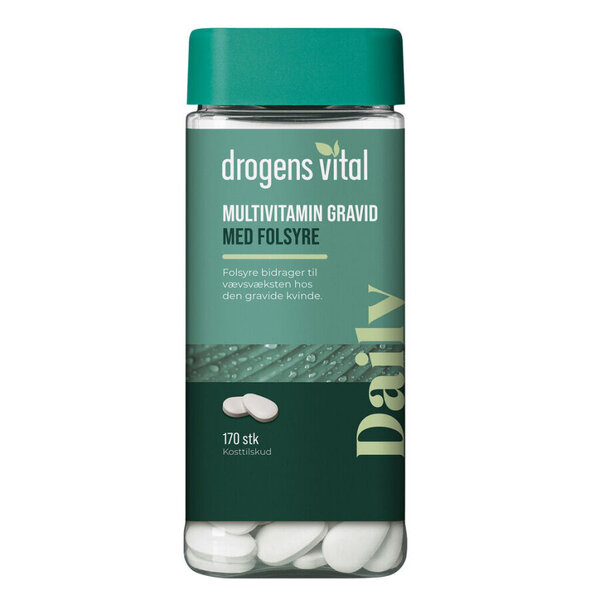 Drogens Vital Daily Multivitamin Gravid