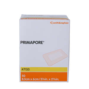 Primapore Bandage (6 x 8,3 cm) 50 stk.