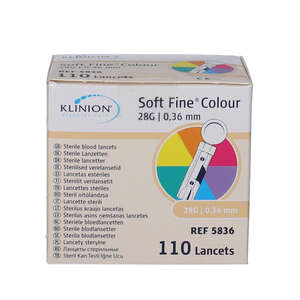 Klinion Soft Lancetter 28G