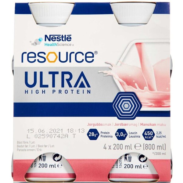 Resource ULTRA High Protein (Jordbær - 200)