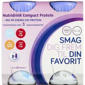 Nutridrink Compact Protein Startpakke (4 stk)