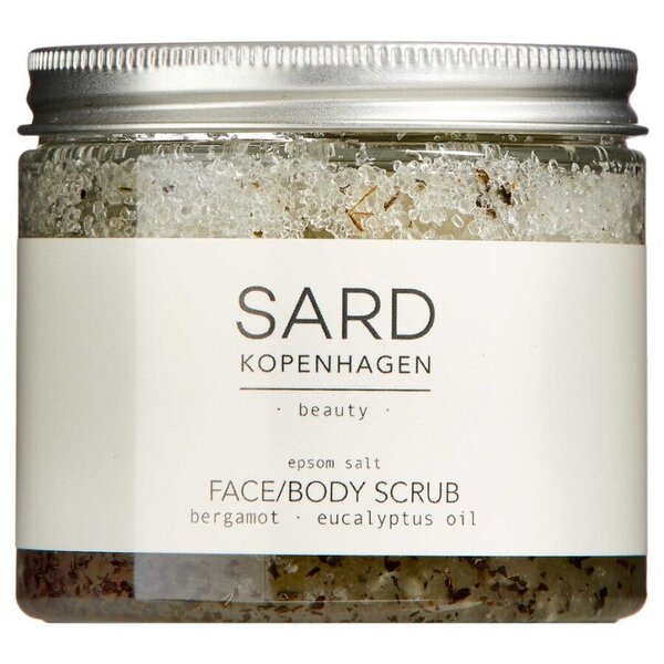 SARD kopenhagen bodyscrub mynte, bergamotte og eucalyptus