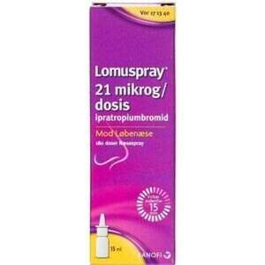 Lomuspray næsespray 180 doser