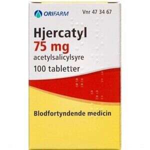 Hjercatyl 75 mg