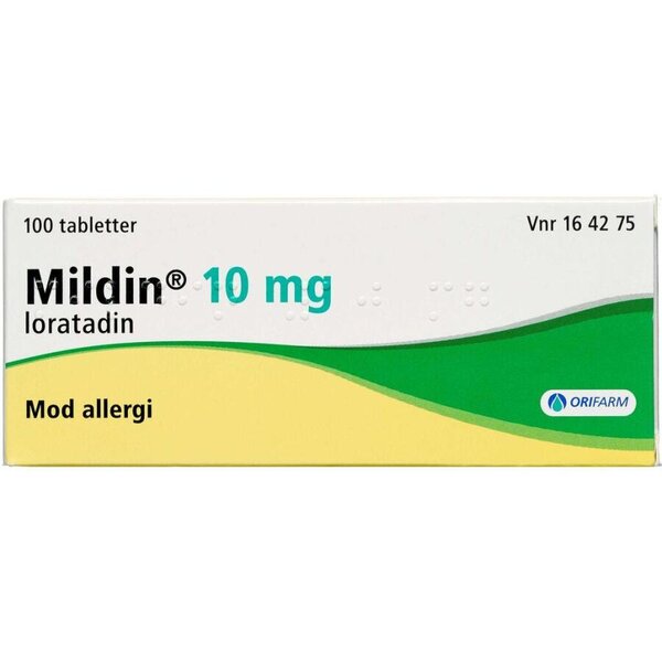 Mildin 10 mg 100 stk