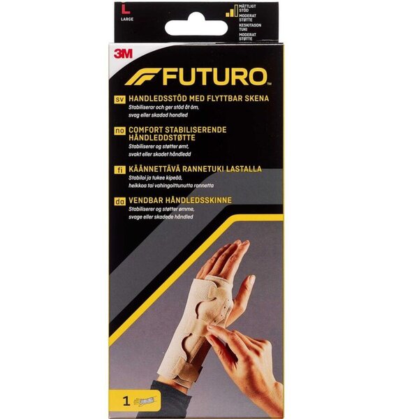 Futuro Core Håndledsbandage m. skinne (L)