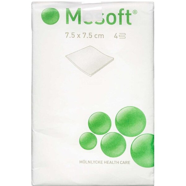 Mesoft Kompresser (7,5x7,5 cm) 100 stk