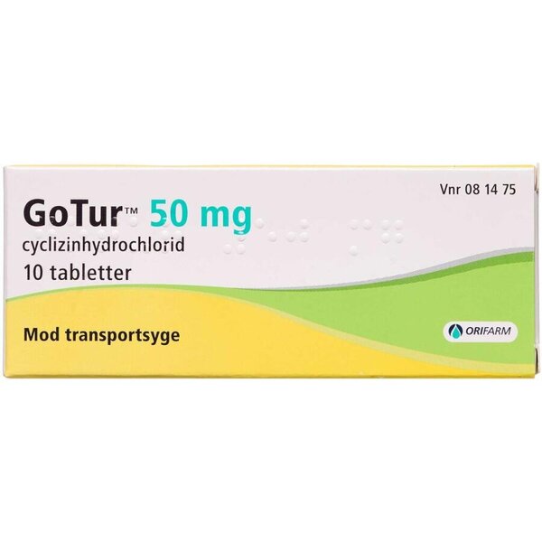 GoTur 50 mg 10 stk