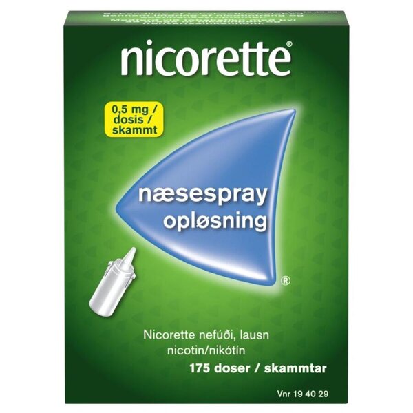 Nicorette 500 mikrogram/dosis