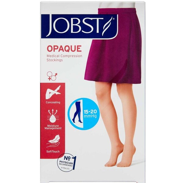 Jobst Opaque Strømpebukser (sort/s)