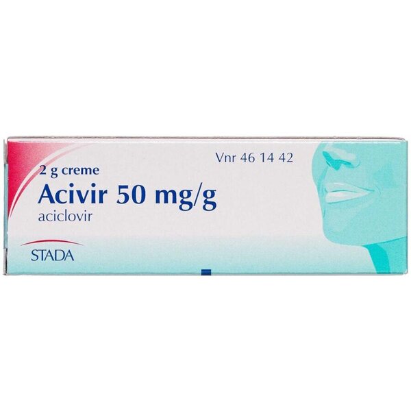 Acivir creme 2 g