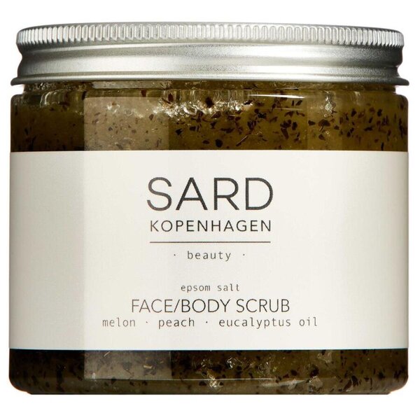 SARD kopenhagen bodyscrub melon, fersken, mynte og eucalytus