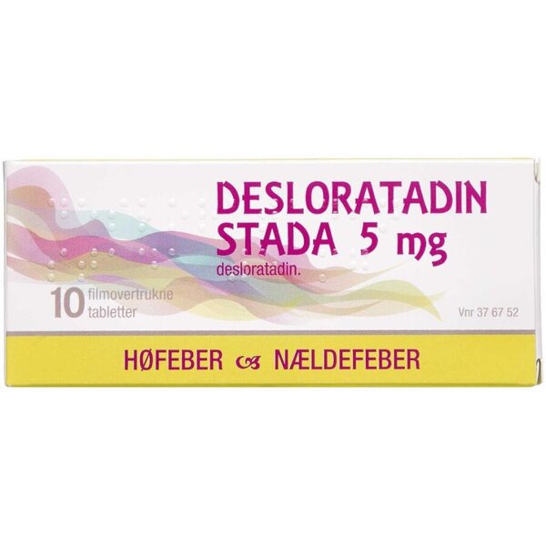 Desloratadin "Stada" 5 mg 10 stk