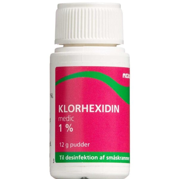 Klorhexidin Medic Pudder 1%