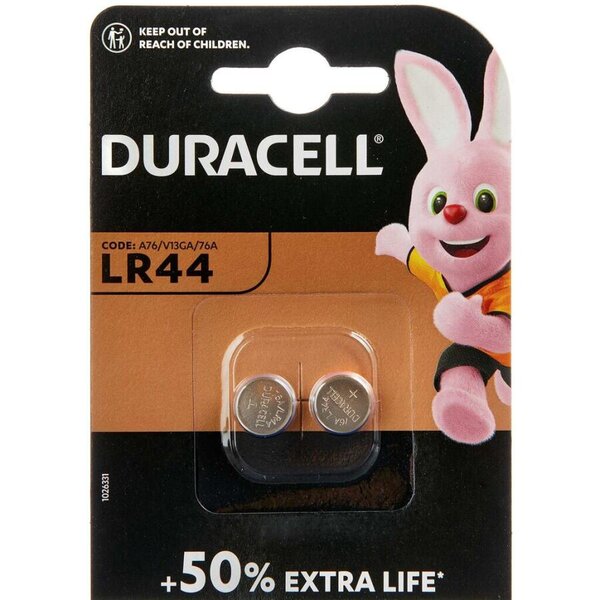 Duracell LR44 Alkaline Batteri