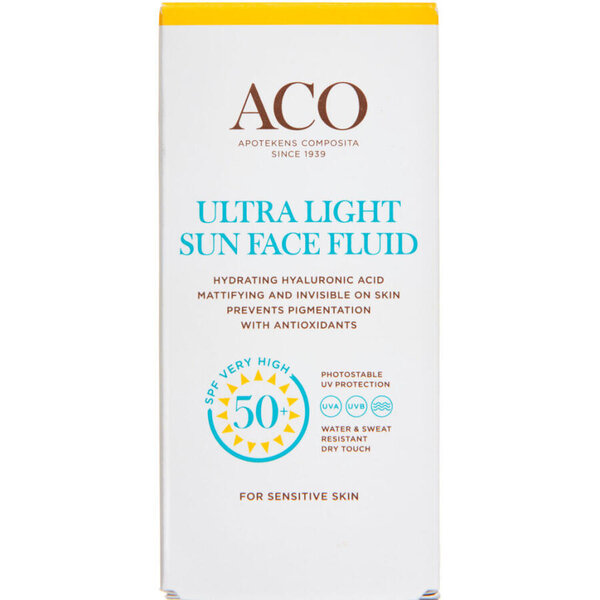 ACO SUN Ult Light Face SPF 50