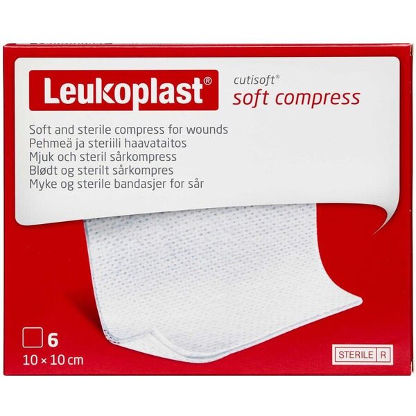 Leukoplast Cutisoft Soft Compres (10cm)