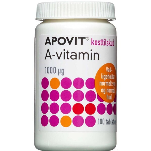 Apovit A-vitamin tabletter