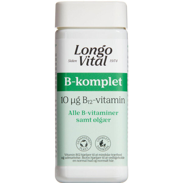 Longo Vital B-komplet 10 µg B1