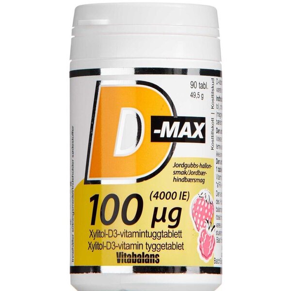 D-Max Tyggetabletter (100 µg)