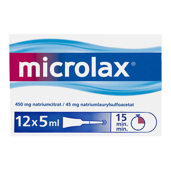 Microlax 12 * 5 ml