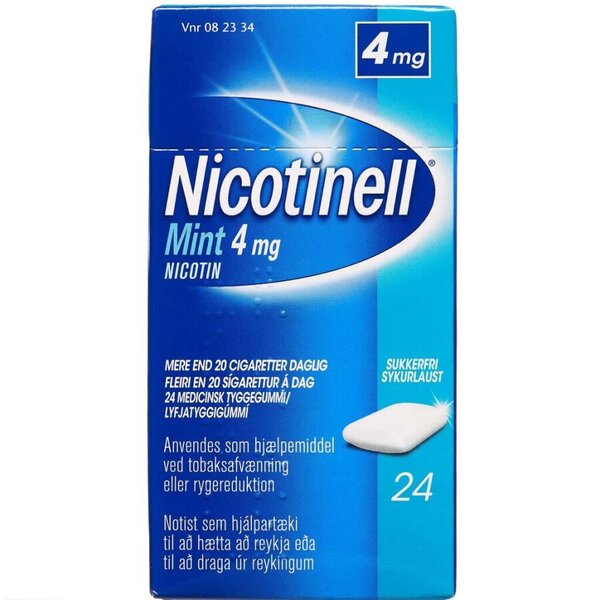 Nicotinell Mint 4 mg 24 stk