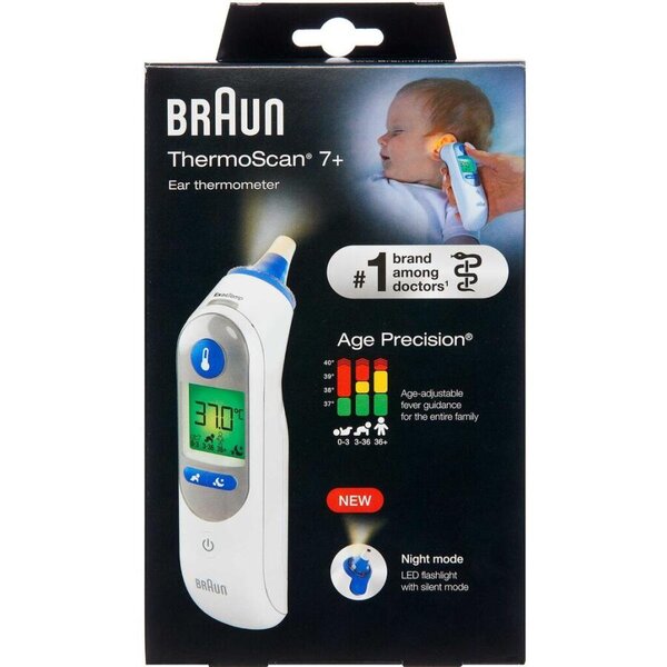 Braun ThermoScan 7+ Øretermometer