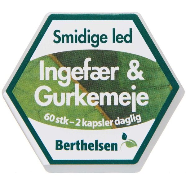 Berthelsen Ingefær & Gurkemeje