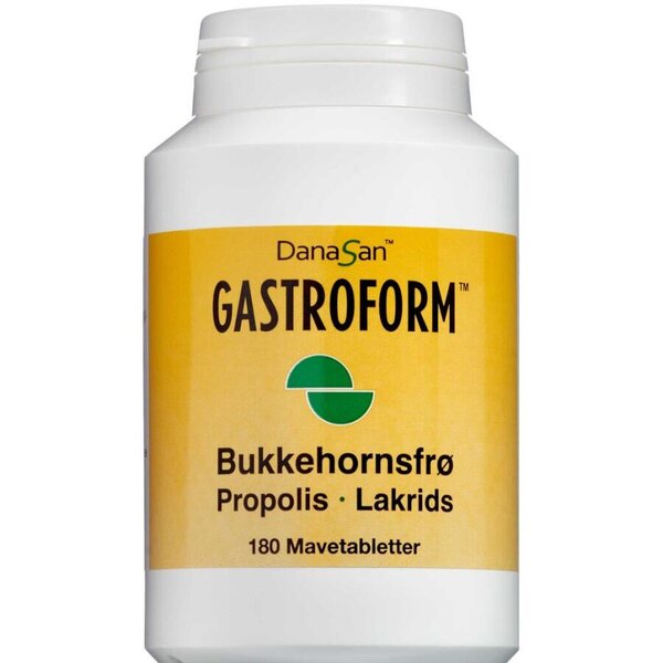 Gastroform mavetabletter (180 stk)