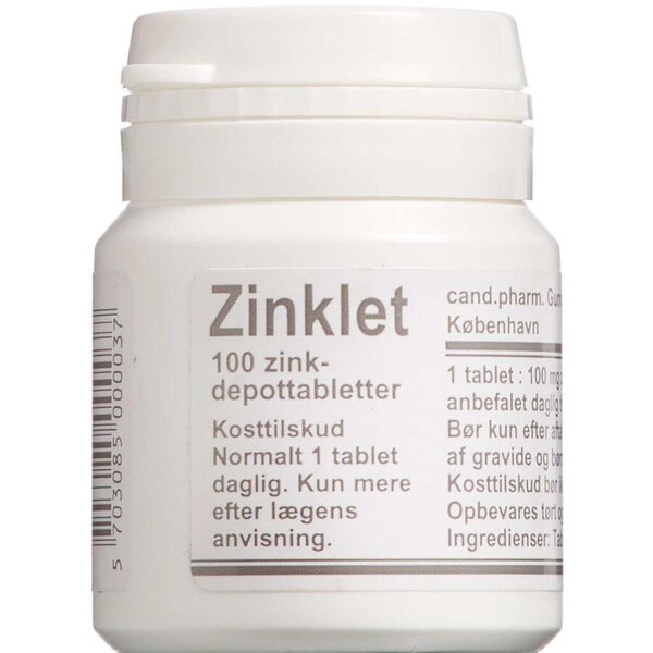 Zinklet Depottabletter