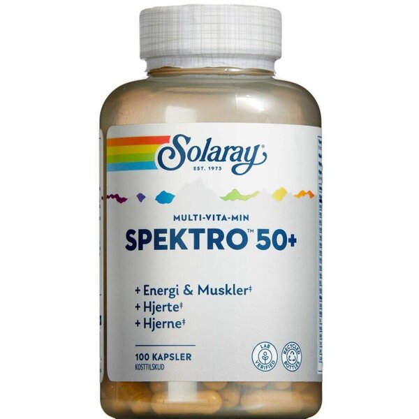 Solaray Spektro 50+ Multi-Vita-Min