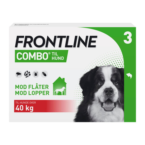 Frontline Combo Vet. (hund >40 kg) 3 stk