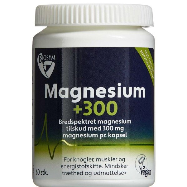 Biosym Magnesium+300 (60 stk.)