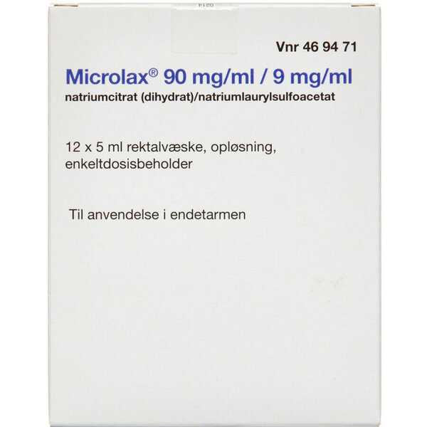 Microlax 12 x 5 ml (2C4)