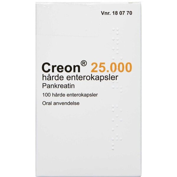 Creon Lipase 25.000 EP-e