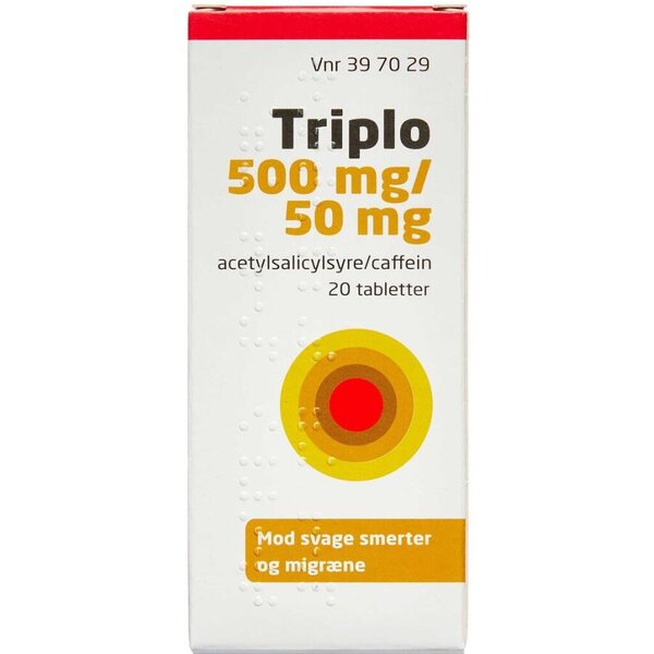 Triplo 500+50 mg 20 stk